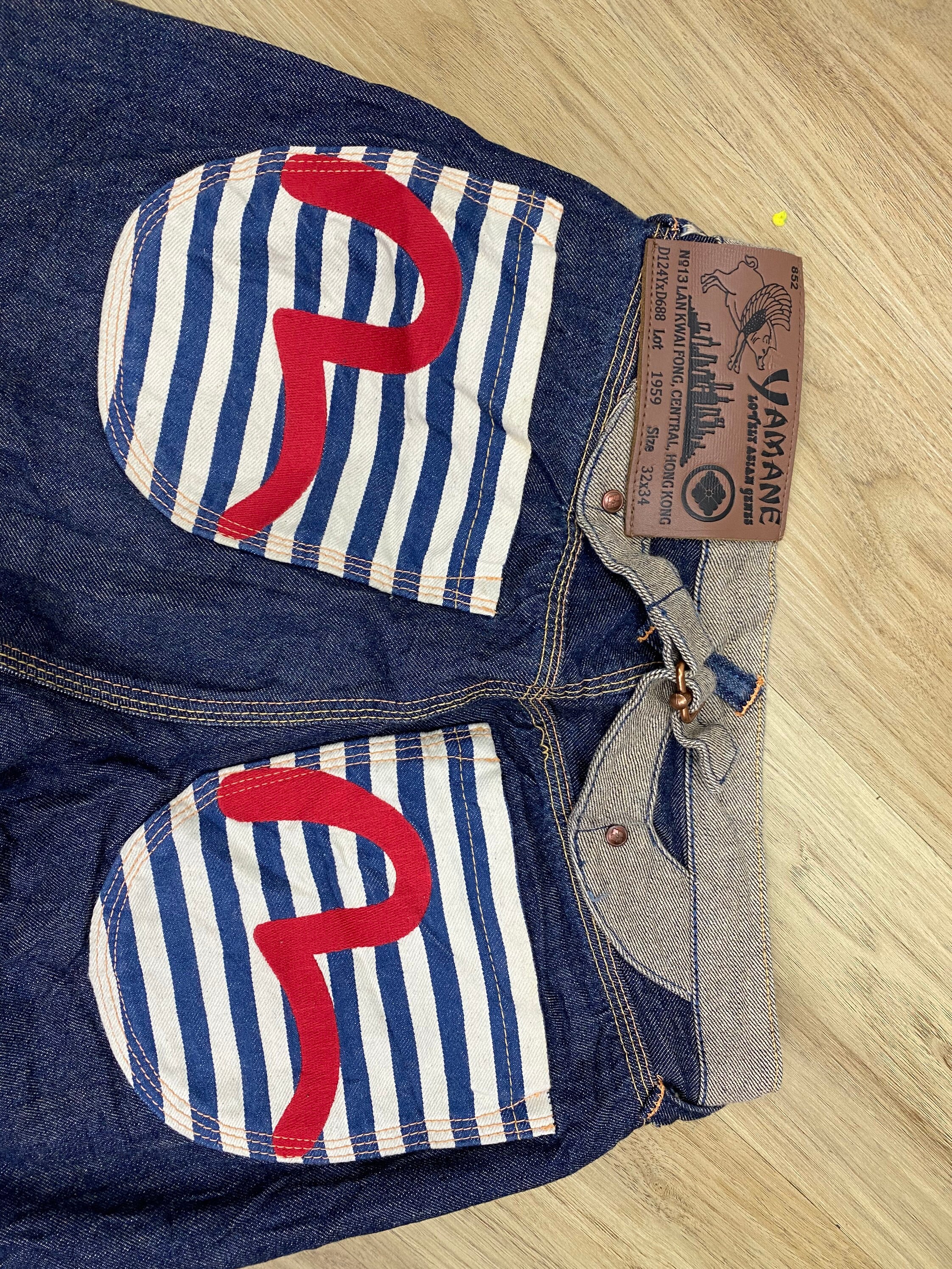 Size 30 Yamane Jeans Japanese Brand Evisu Jeans - Etsy