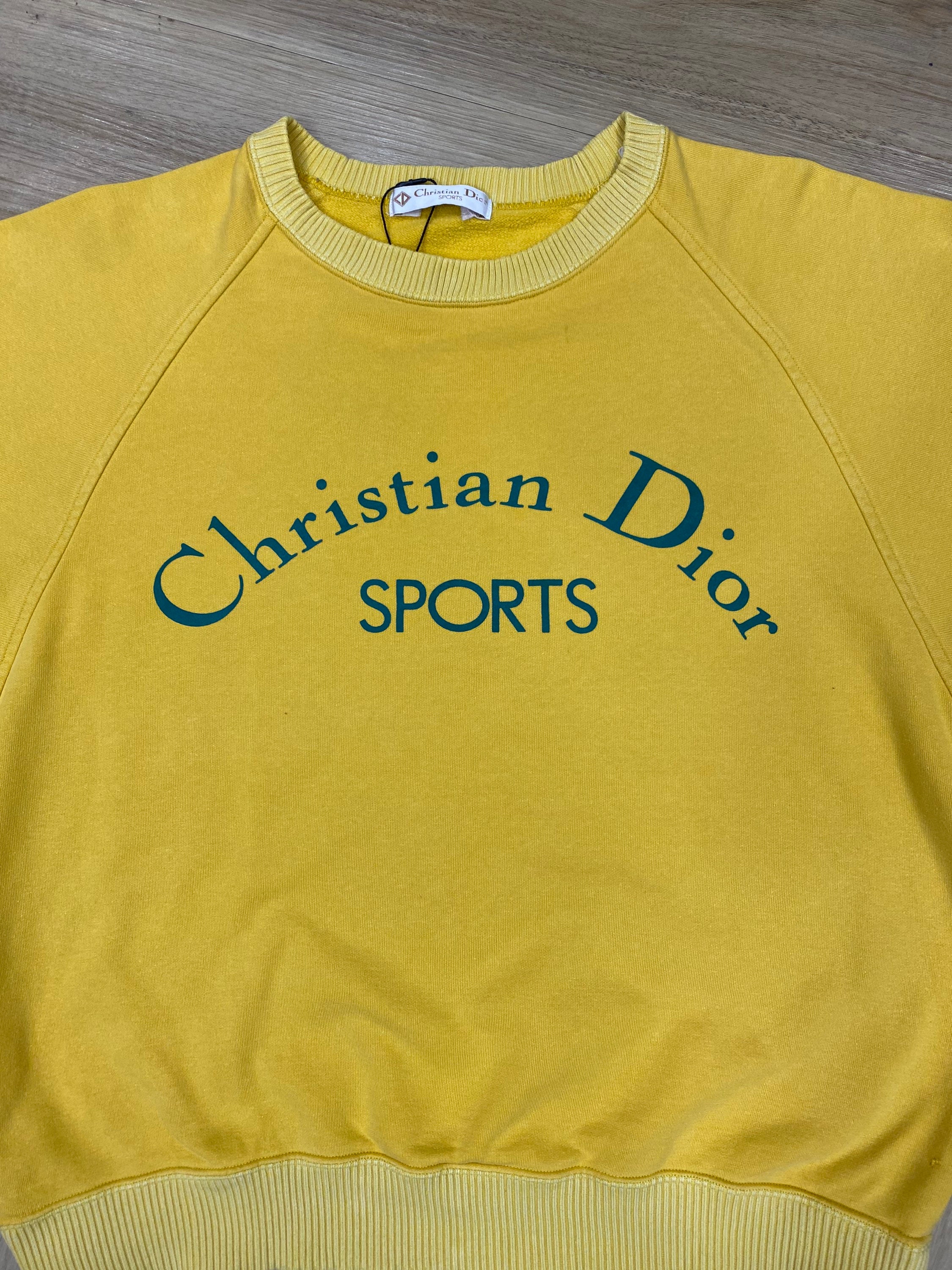 christian dior sports sweater