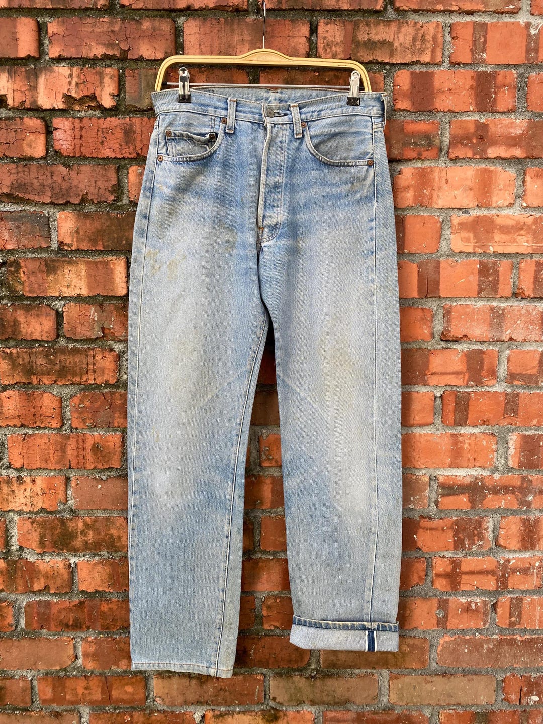 W32x32 Vintage Levi's 501 Redline 80s Made in USA #524 - Etsy Israel