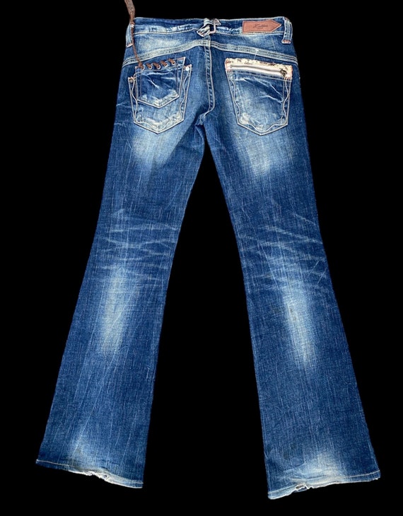 Vintage Flare Bootcut Jeans - Semantic Design X Tornado Mart (size