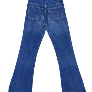 size 30 vintage levi&#39;s bootcut orange tab