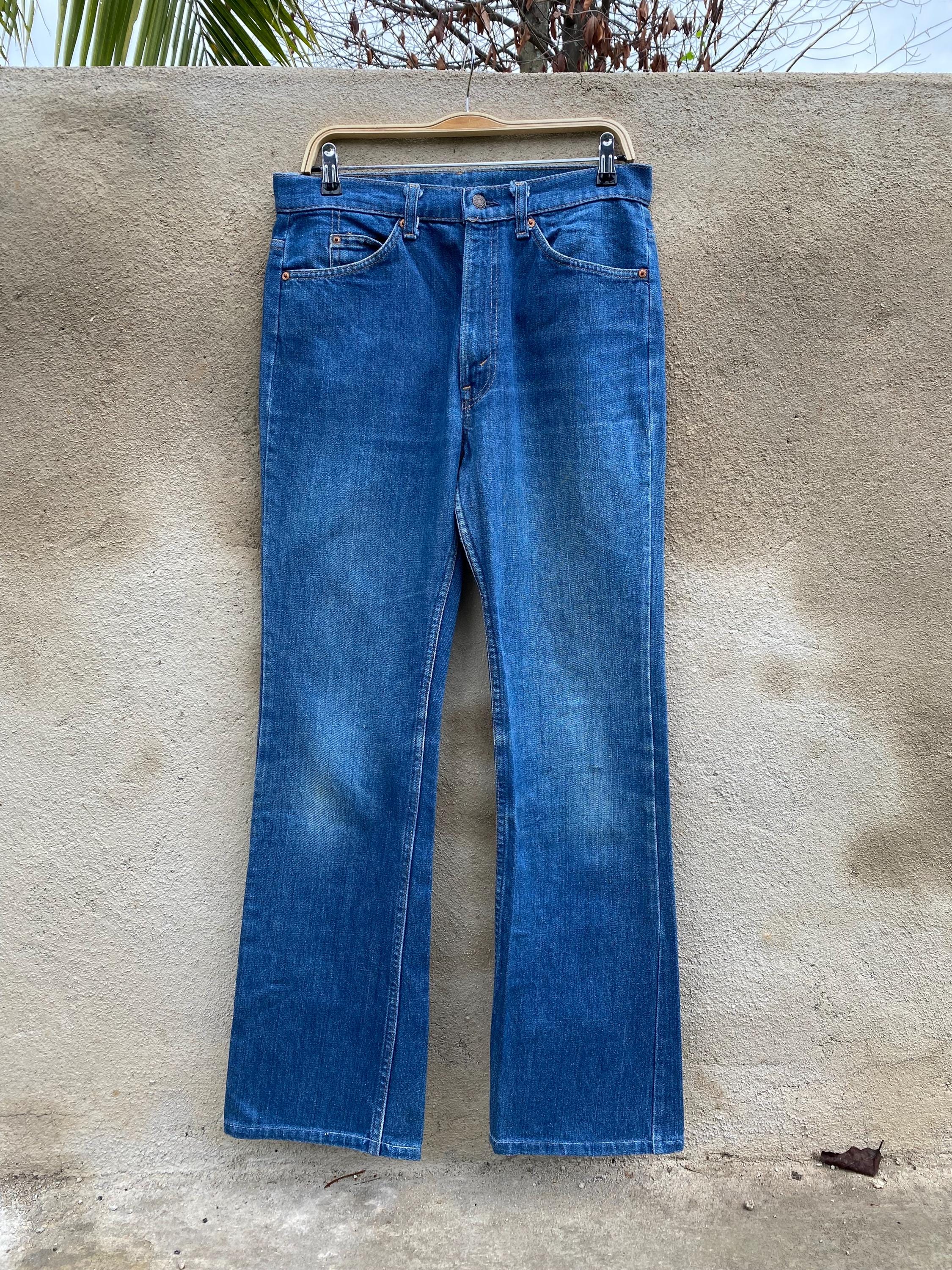 W33x31 Vintage Levi's 517 Orange Tab Flare Boot Cut USA - Etsy