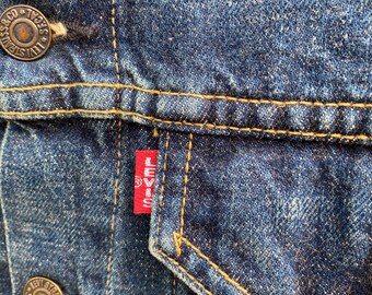Size 38 Vintage Levi's 71557 Big E Trucker Denime Jacket - Etsy