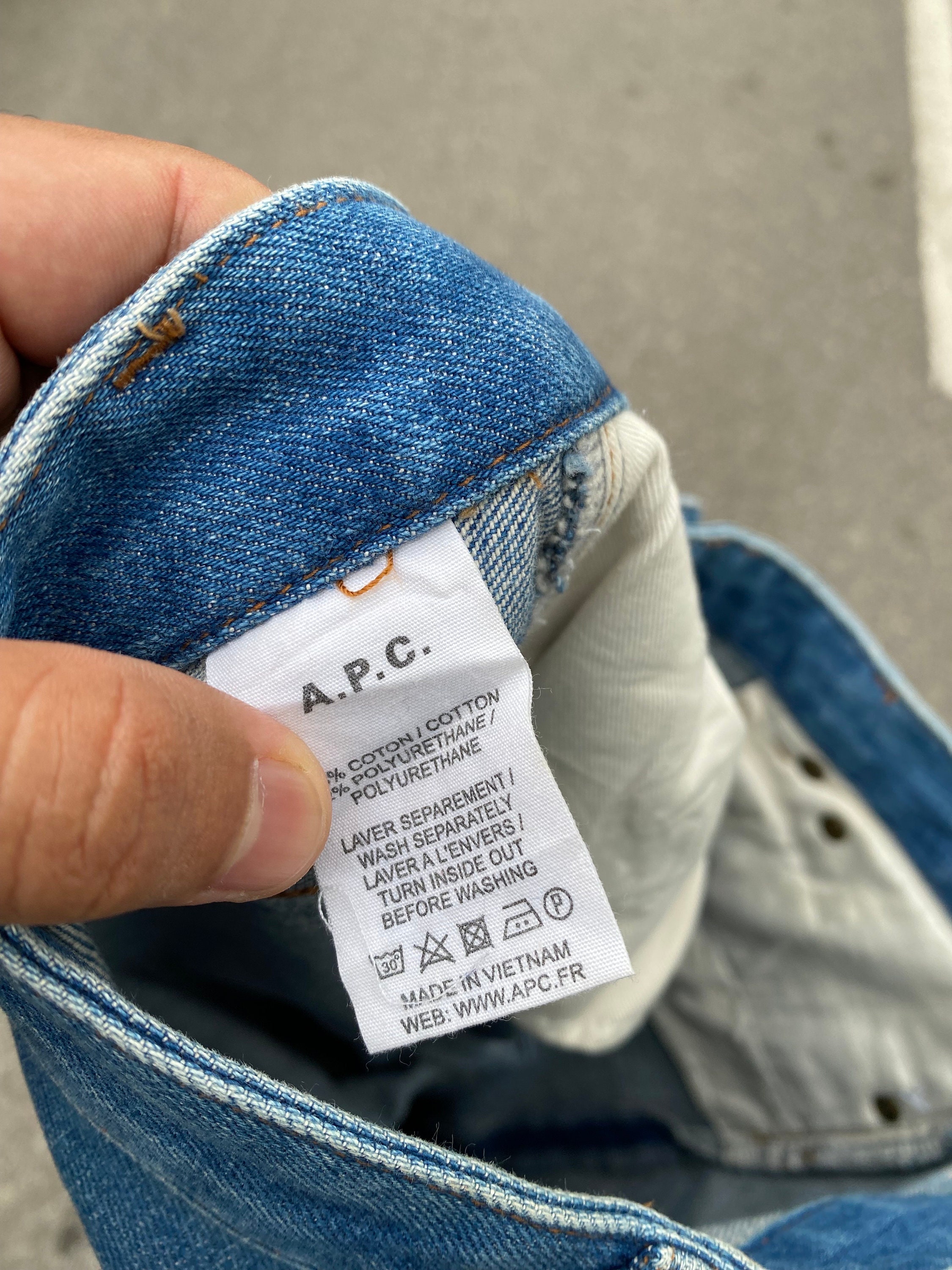A.P.C - 未使用 A.P.C. HIGH STANDARD JEANS WASH 28の通販 by