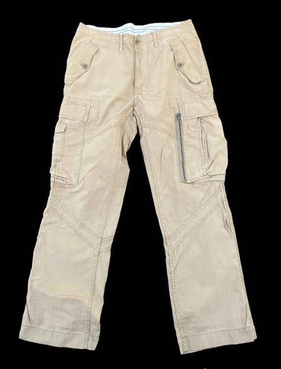 パンツ RALPH LAUREN 3D multi pocket cargo pants Vintage 90s Polo Ralph Lauren Military Multi-Pocket Cargo