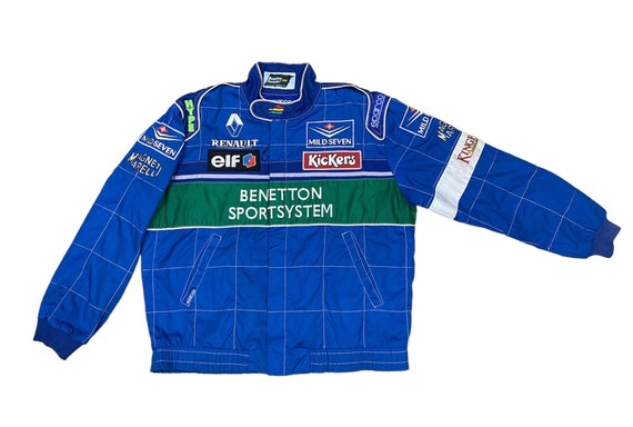 ウェア UNITED COLORS OF BENETON F1 JACKET Vintage United Colour of Benetton F1 Racing Team Jacket - Etsy