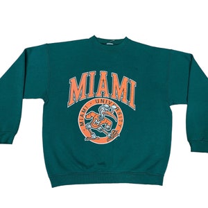 vintage 80s MIAMI UNIVERSITY sweatshirt