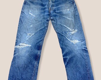 90s Vintage Evisu No 1 Special Denim Jeans ( Waist 28 ) - Etsy