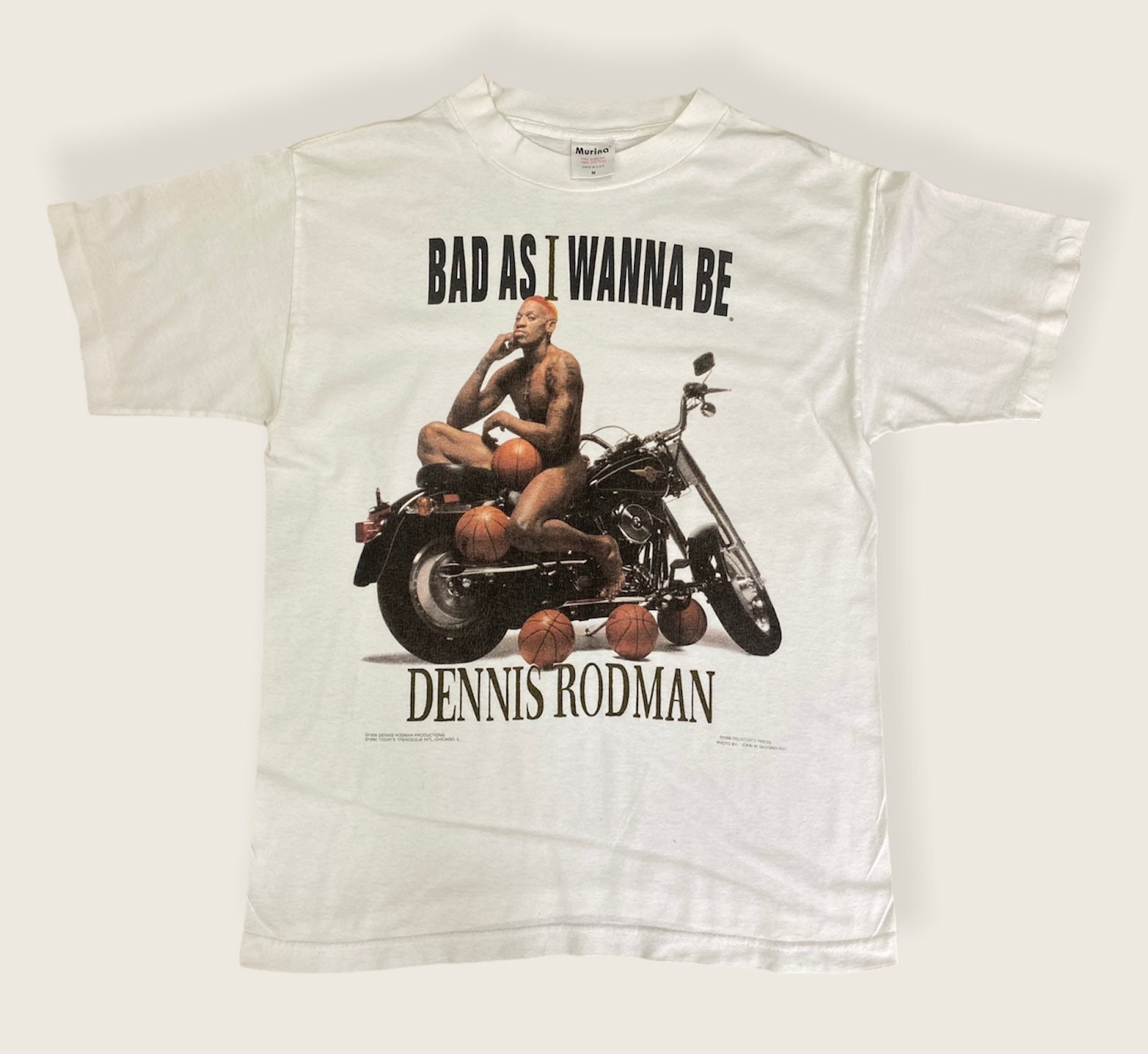 Vintage Dennis Rodman NBA 90s Shirt - Etsy