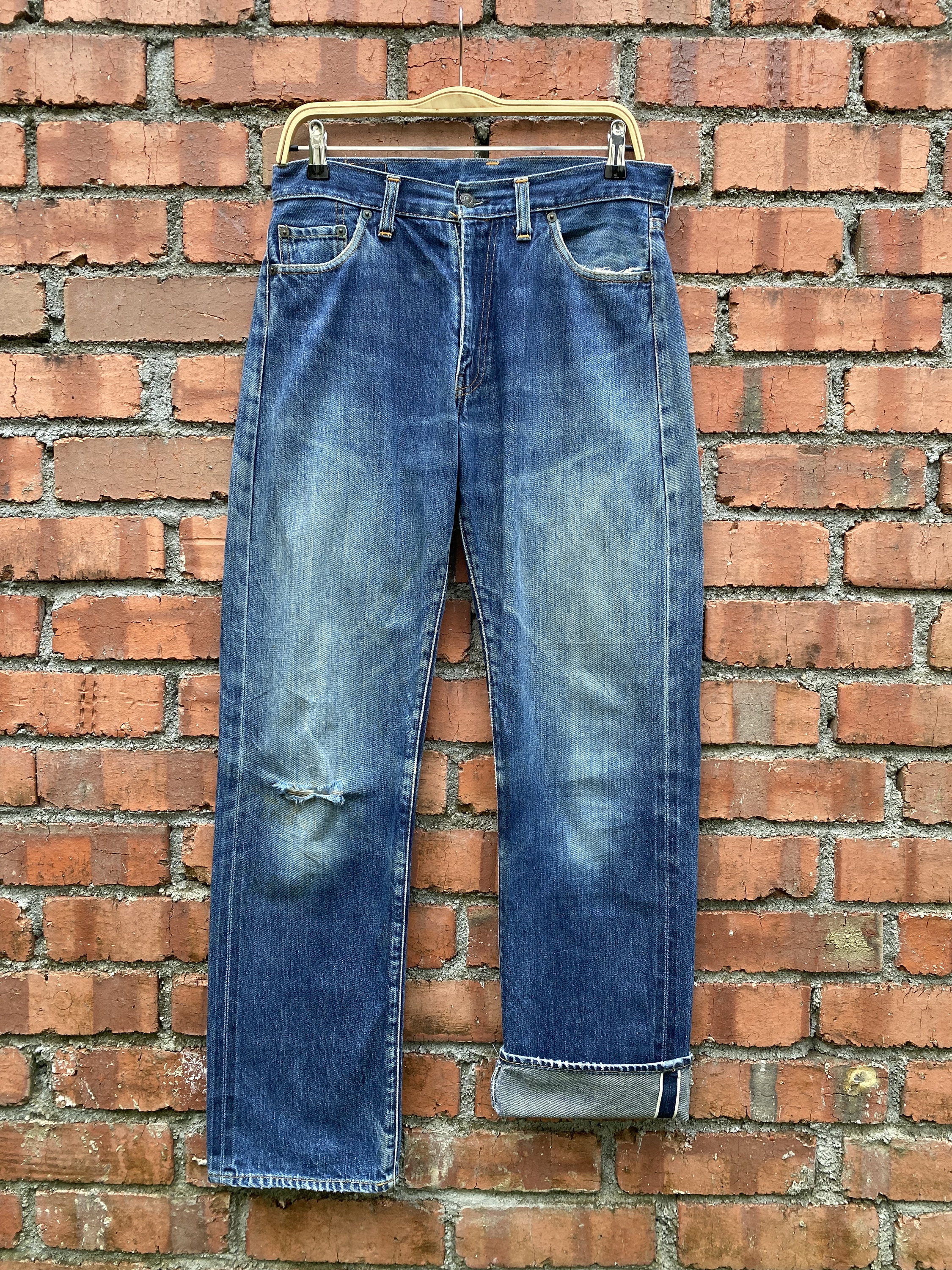 Size 32x31 Vintage Levi's 551 Redline Big E Made in USA - Etsy