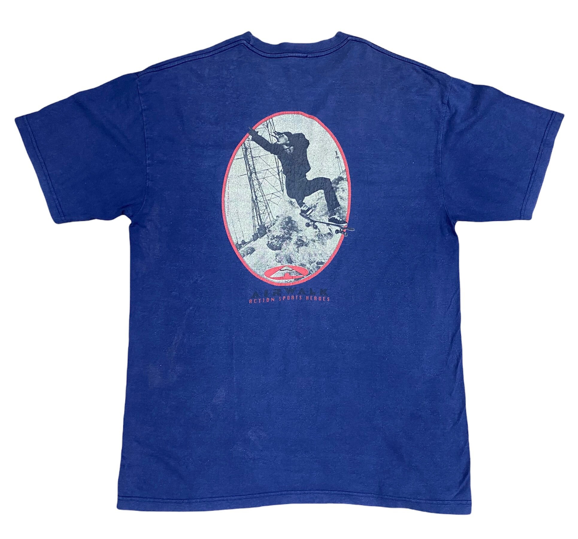 Vintage 90s Airwalk Skateboarding T Shirt - Etsy