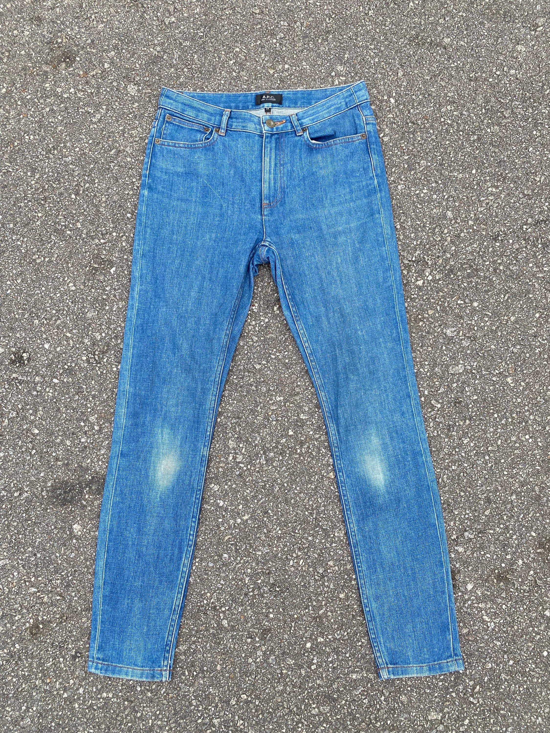 Size 28x28.5 A.P.C High Standard Skinny Jeans - Etsy