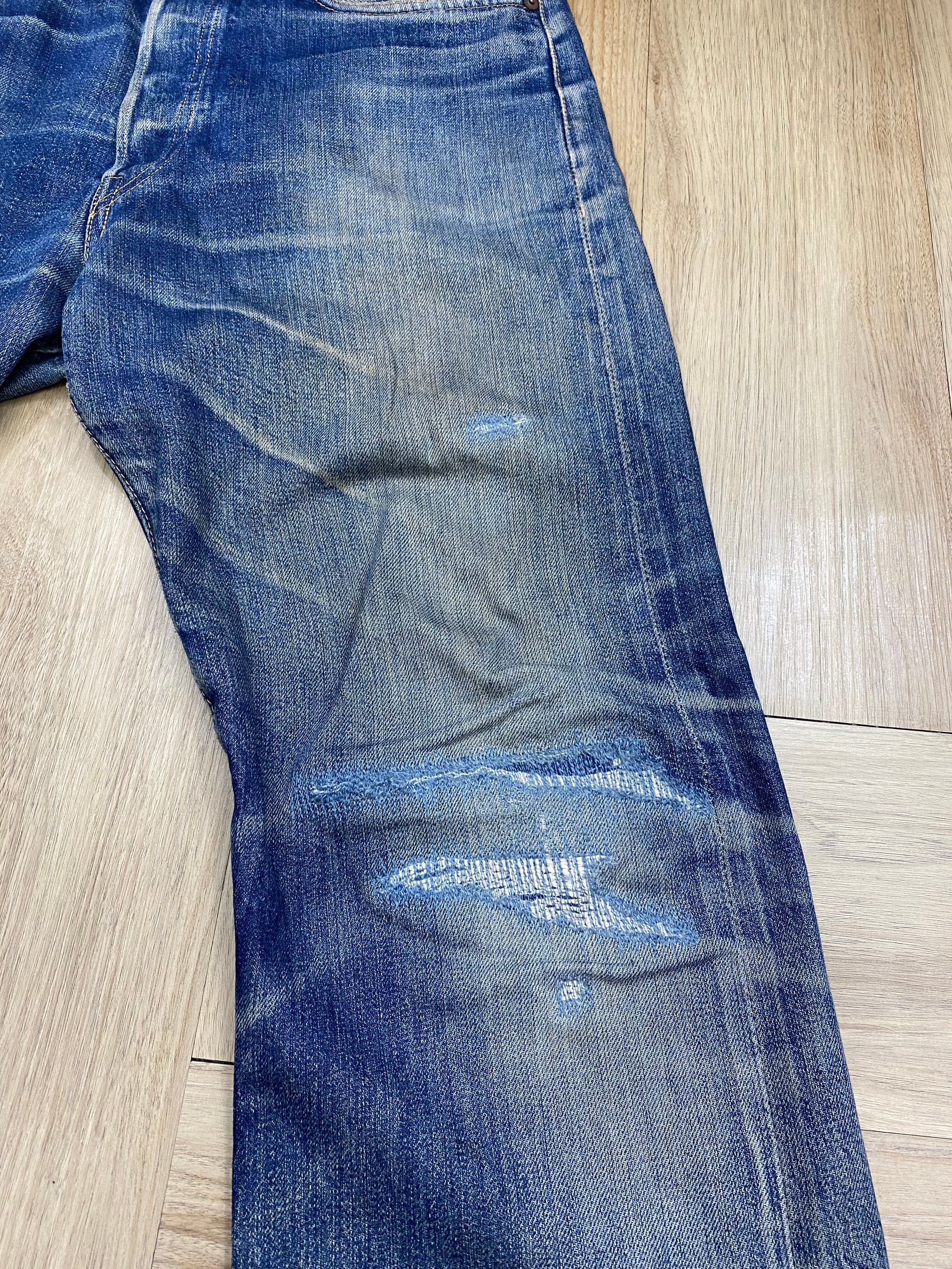 Size 33 Vintage Levi's S501xx Made in USA Distressed Condition - Etsy
