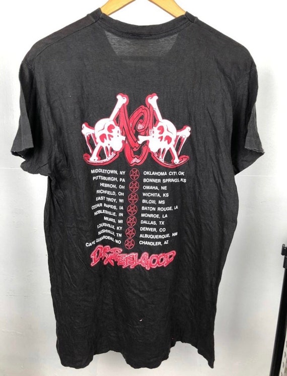 VINTAGE 90s motley crue band shirt rock punk band… - image 2