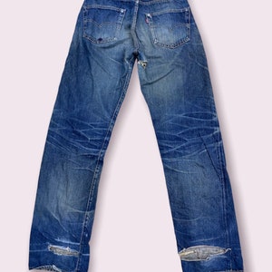 Größe 30 vintage levi&#39;s 501xx abgenutzter Zustand Redline Denim Made in USA