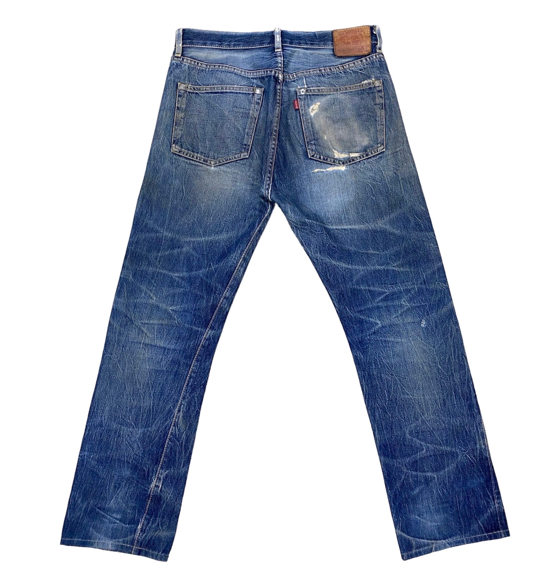 Size 32 Vintage Levi's S50XX 30 X 34 Distressed Redline - Etsy Size 32 Vintage Levi's S50XX 30 X 34 Distressed Redline - Etsy