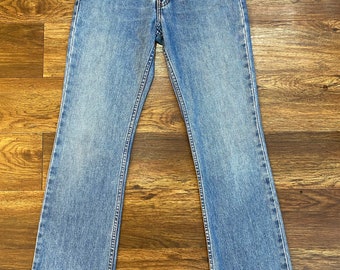 size 30 vintage levi's 517 flare jeans bootcut bellbottom