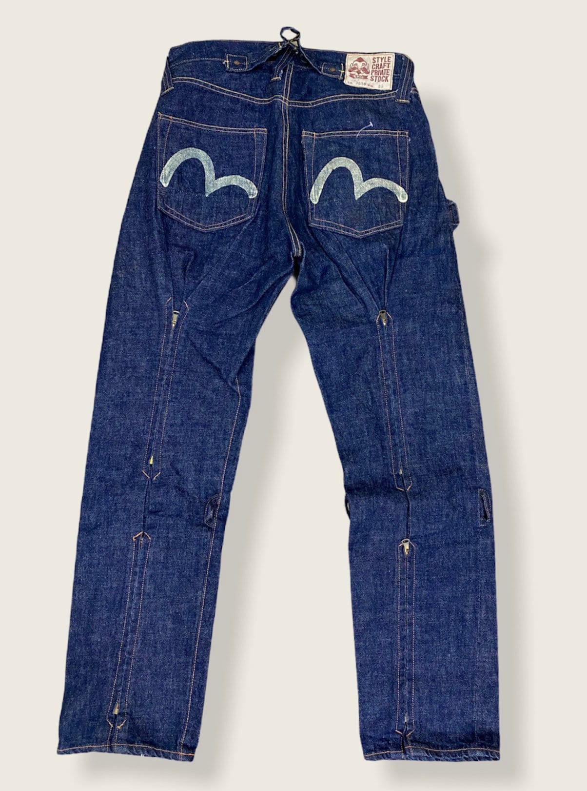 Size 32 Super Rare Evis Evisu Japanese Brand Jeans - Etsy Size 32 Super Rare Evis Evisu Japanese Brand Jeans - Etsy