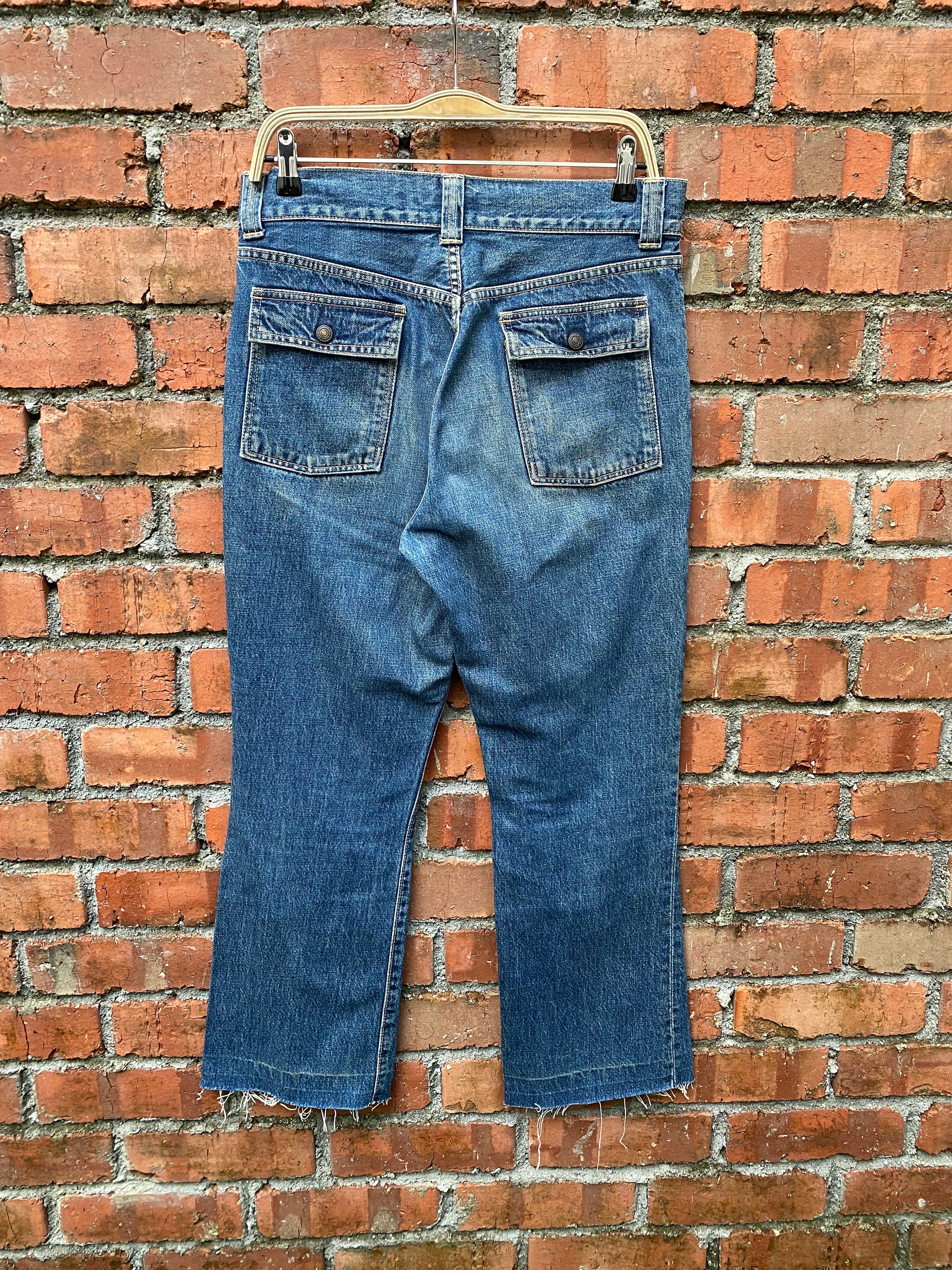 Size 33x27 Kapital Bush Jeans Flare Denime - Etsy