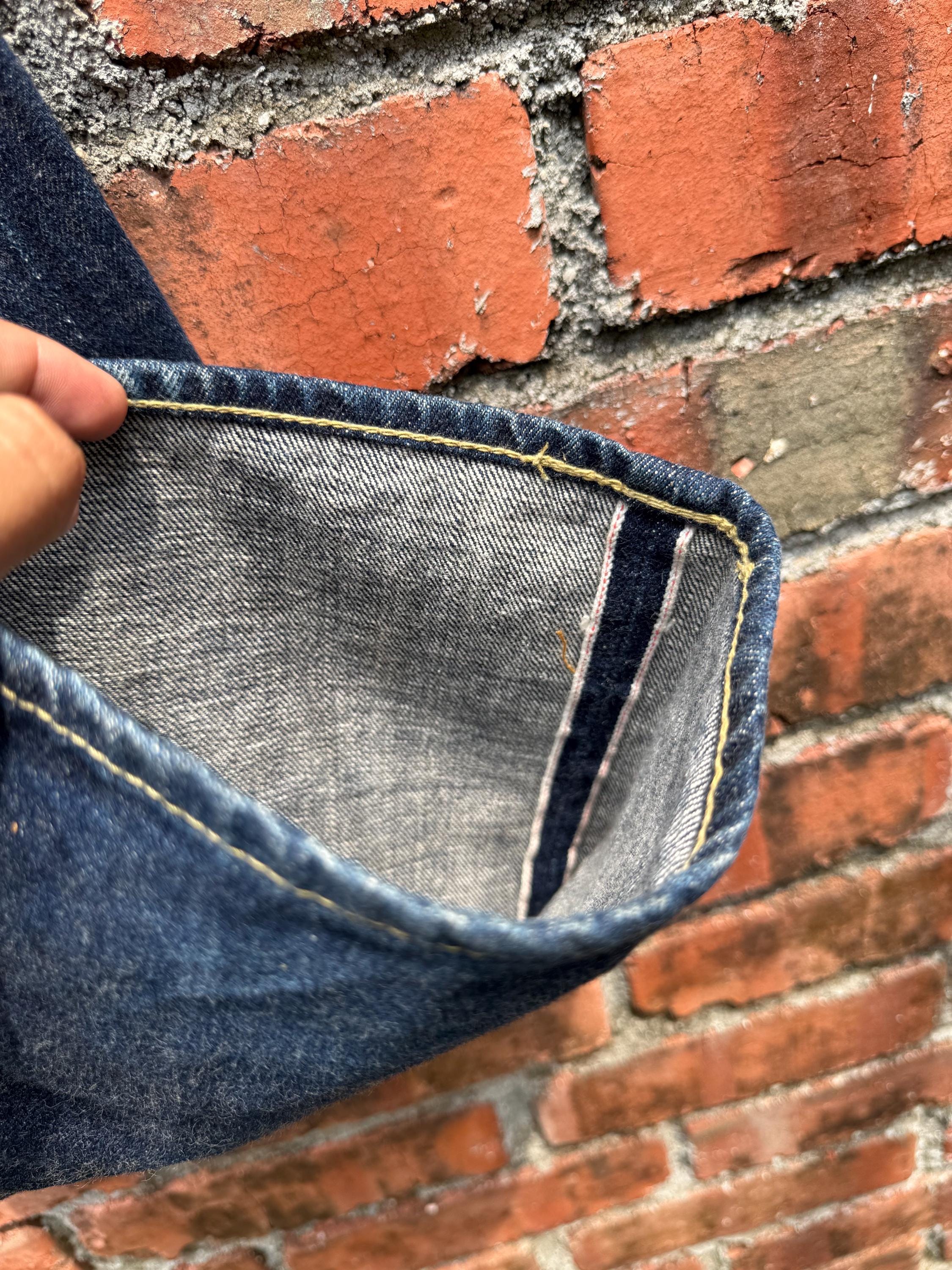 W33x47 Vintage Levi's 502 Big E Redline Made in JAPAN - Etsy