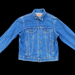 Vintage levi&#39;s truckerjack maat 42, gemaakt in de VS