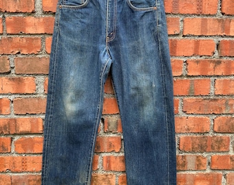 Vintage Levi's 502xx Japanese 90s Selvedge Distressed Denim - Etsy