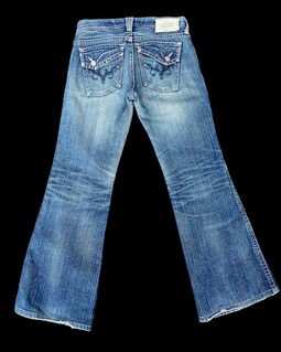 Flare Bootcut Jeans, Size 32 - Semantic Design X Tornado Mart - Etsy