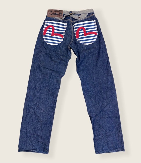 Size 30 Yamane Jeans Japanese Brand Evisu Jeans - Etsy