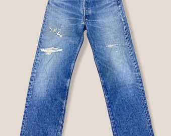 size 34 vintage levi's 501 made in usa