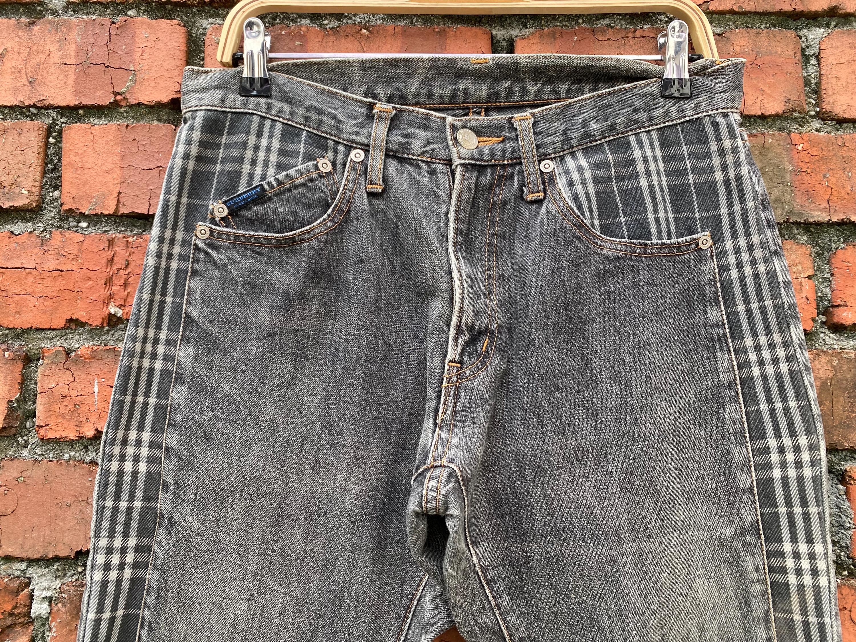 W32x32 Burberry Black Label Jeans Japan - Etsy
