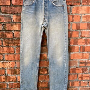 W32x31 Vintage Levi's 501 Made in USA Faded Jeans 90s - Etsy
