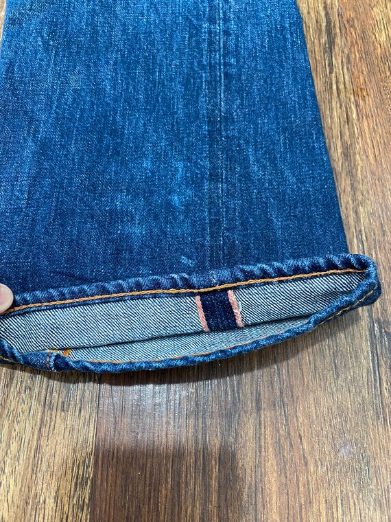 rare japanese jeans selvedge nice design - image 8