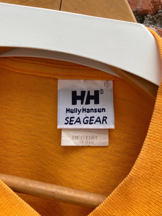 rare helly hansen big logo sailing gear tommy hil… - image 4