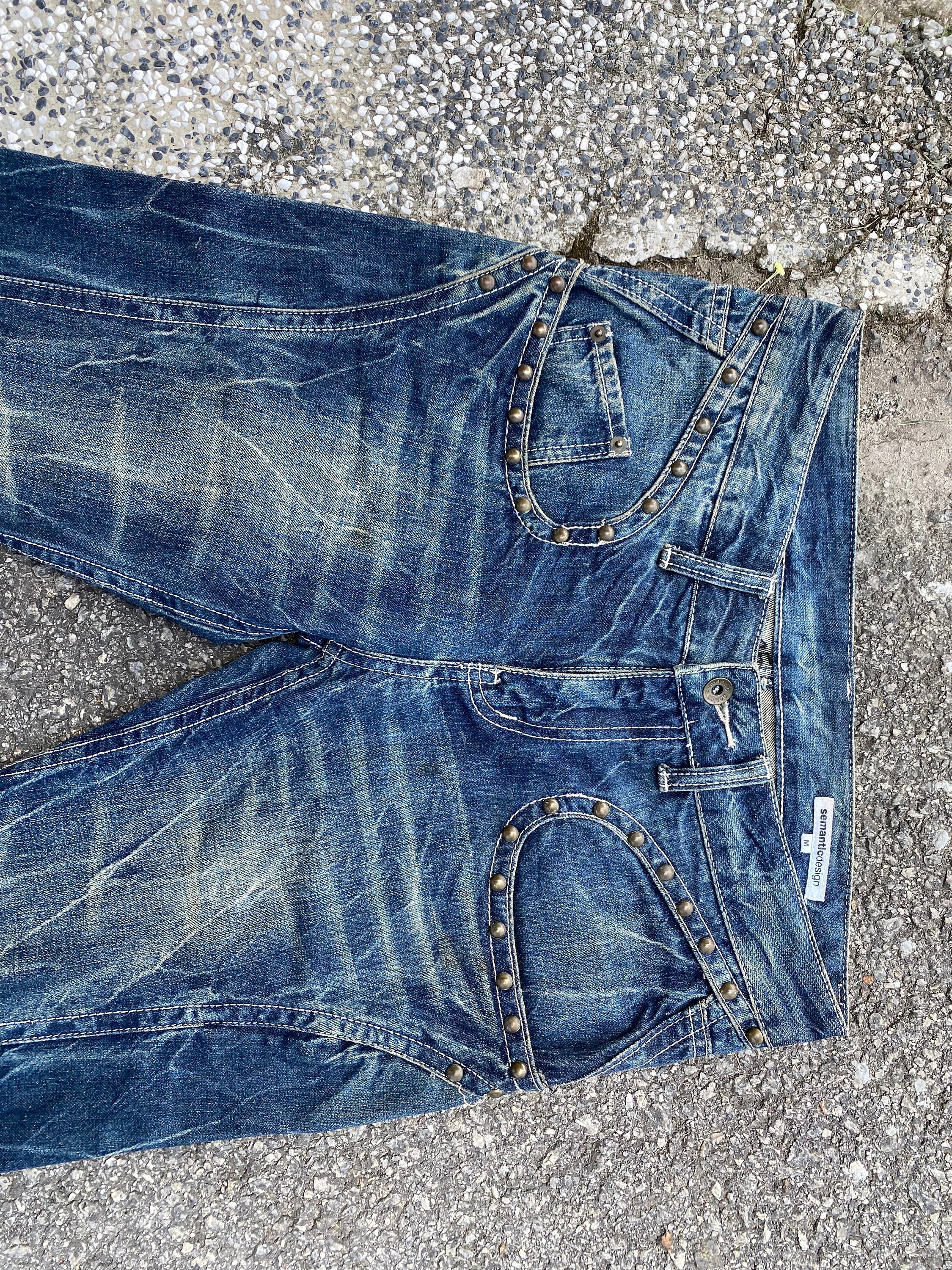 Size 31 Semantic Design Flare Boot Cut Jeans Semantic Design X