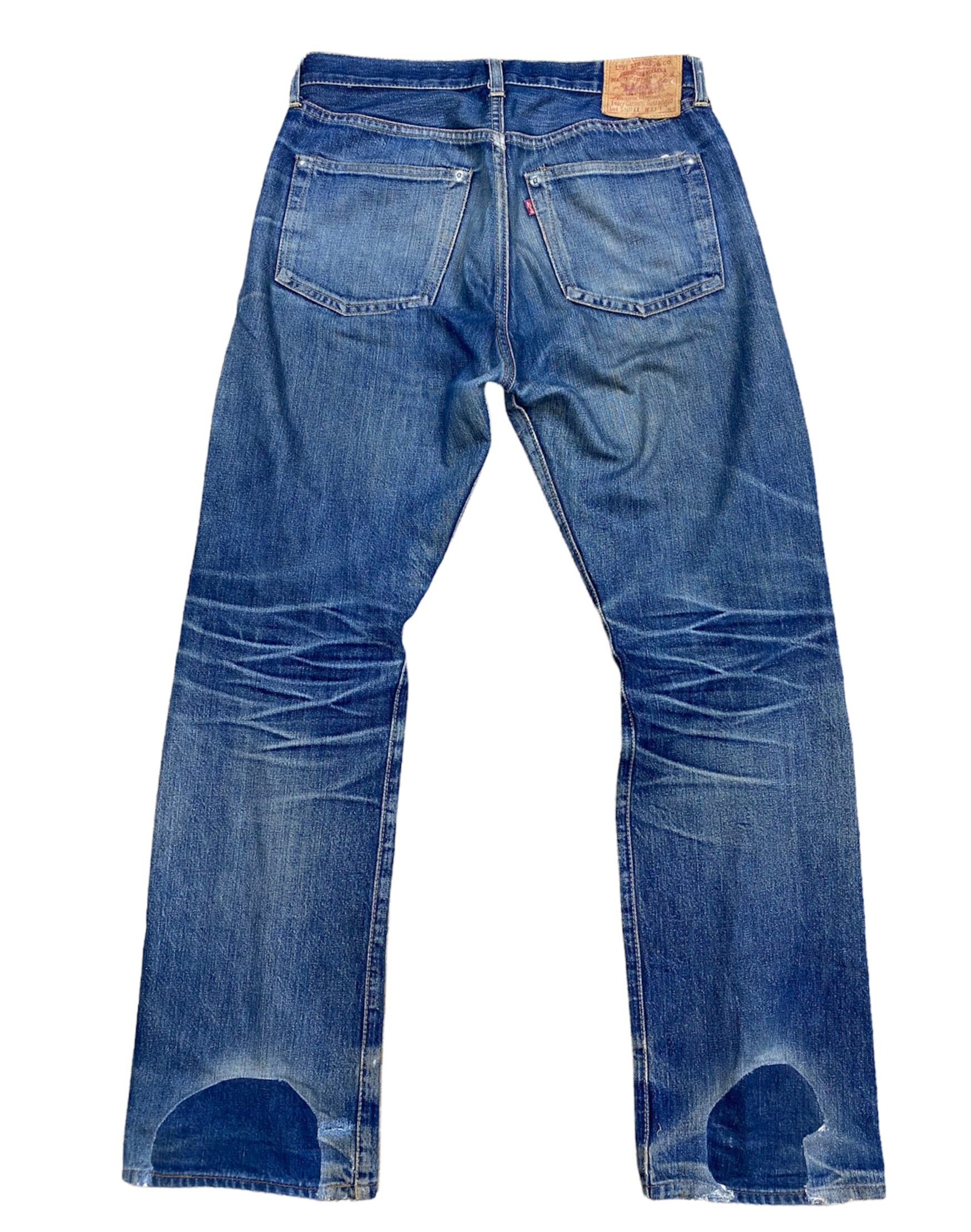 Size 33 Vintage Levi's S501xx Made in USA Distressed Condition - Etsy