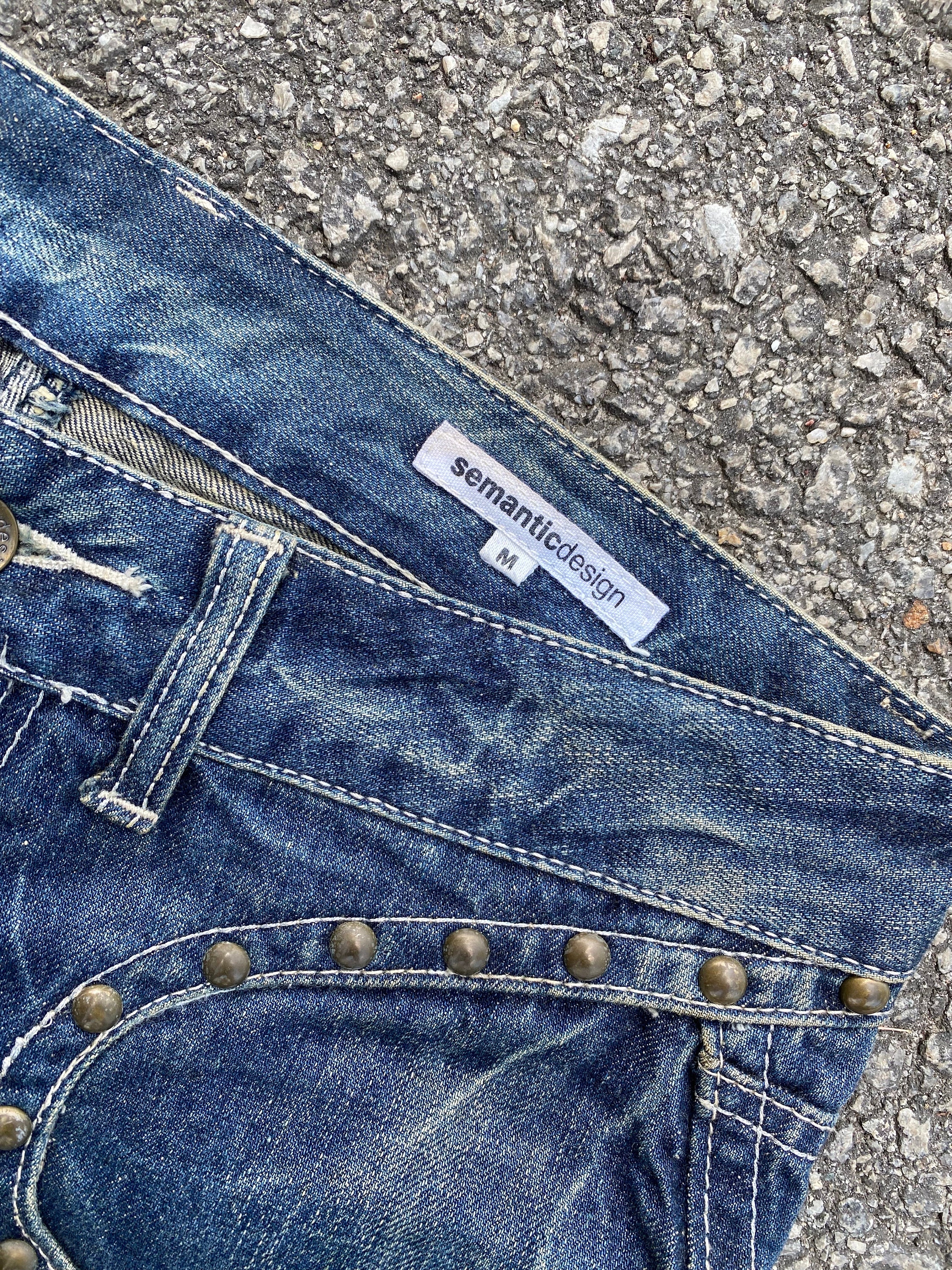 Size 31 Semantic Design Flare Boot Cut Jeans Semantic Design X