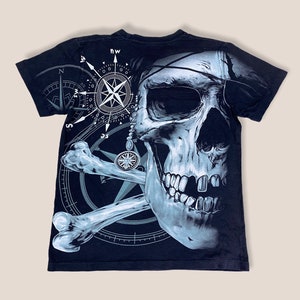 vintage rare overprint backhits print 90s pushead design