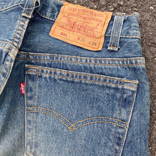Rare vintage shops 501 made in usa