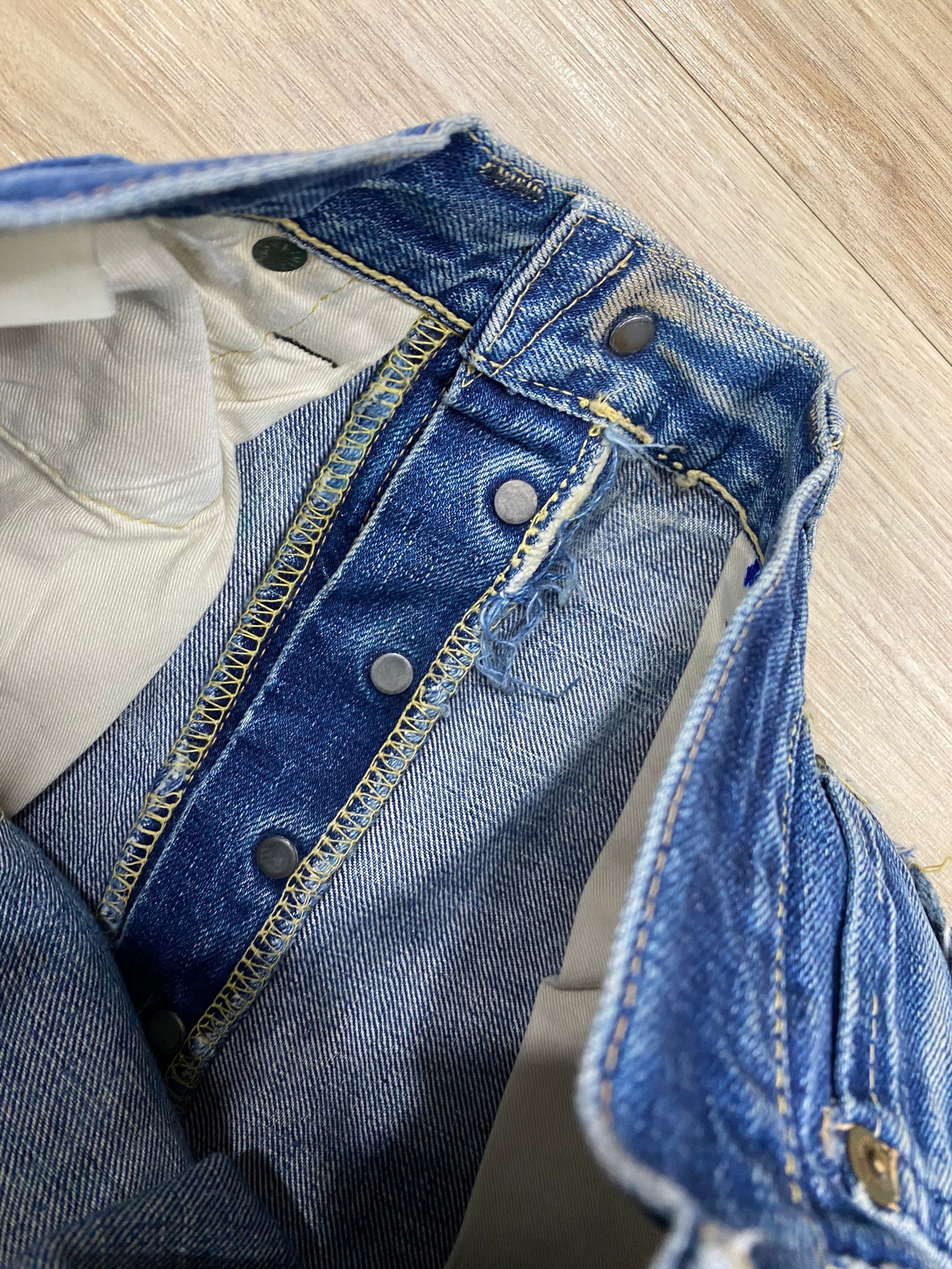 サイズ30 日本製ブランド デニム ダメージ加工 - Etsy 日本