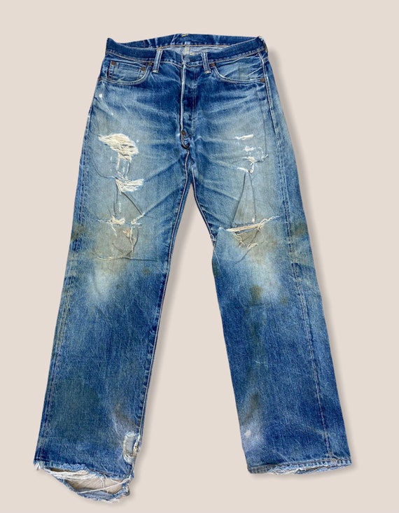 Rare Evisu Travis Scott Made in Japan Dize 34 Damaged Rare Evisu Travis Scott Made in Japan Dize 34 Damaged