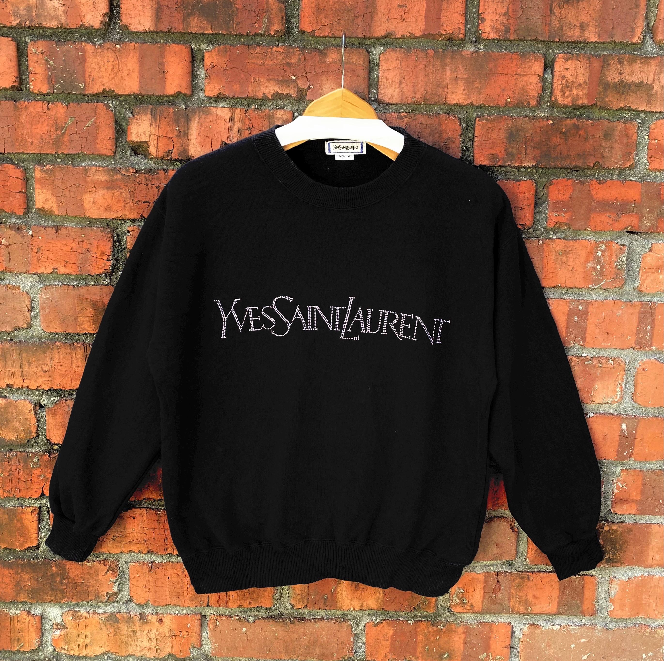 Ysl Vintage Sweatshirt - Etsy