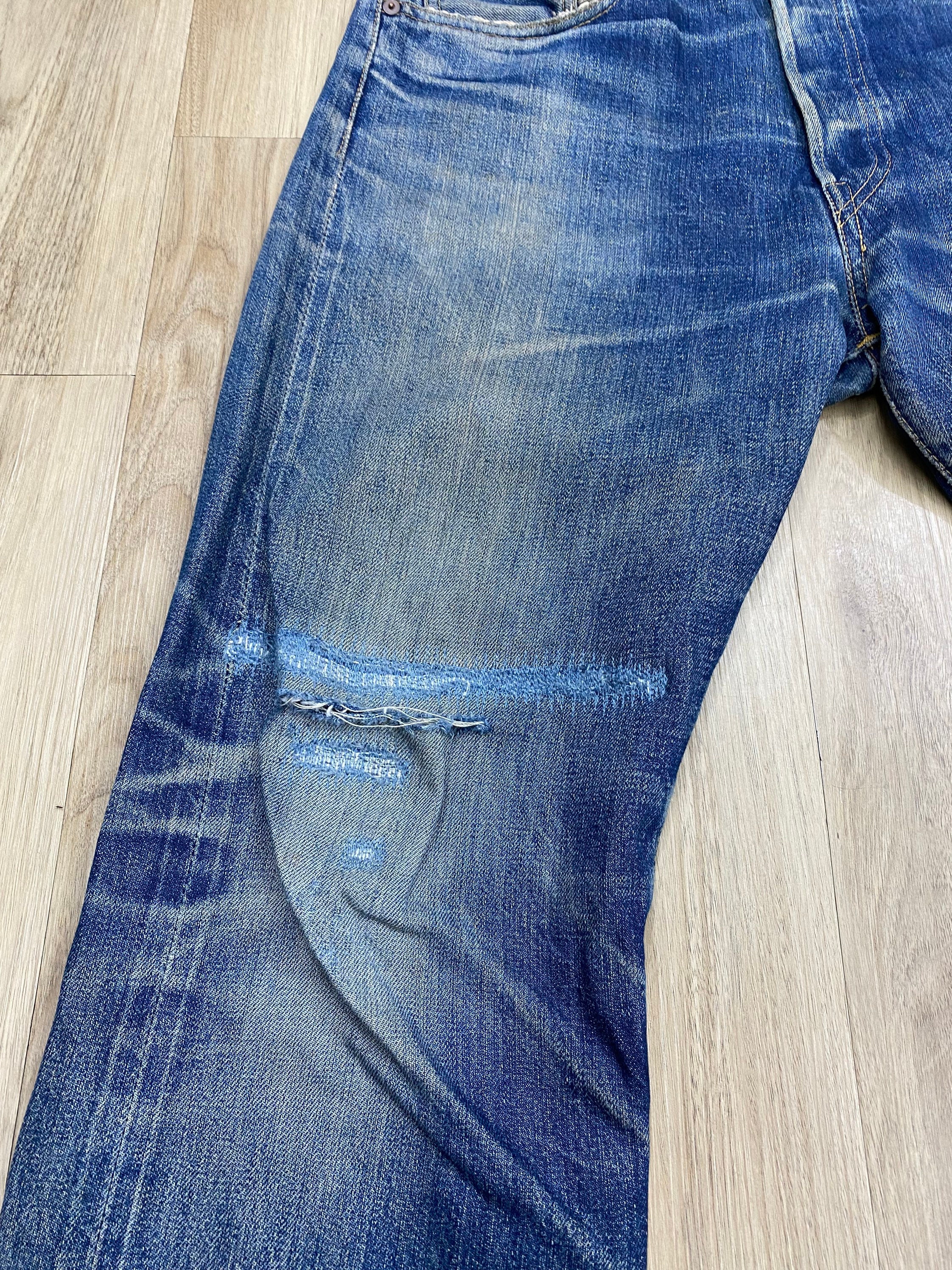 Size 33 Vintage Levi's S501xx Made in USA Distressed Condition - Etsy