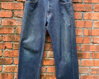 W37x31 studio d artisan redline Schnalle zurück Denim japanische Marke