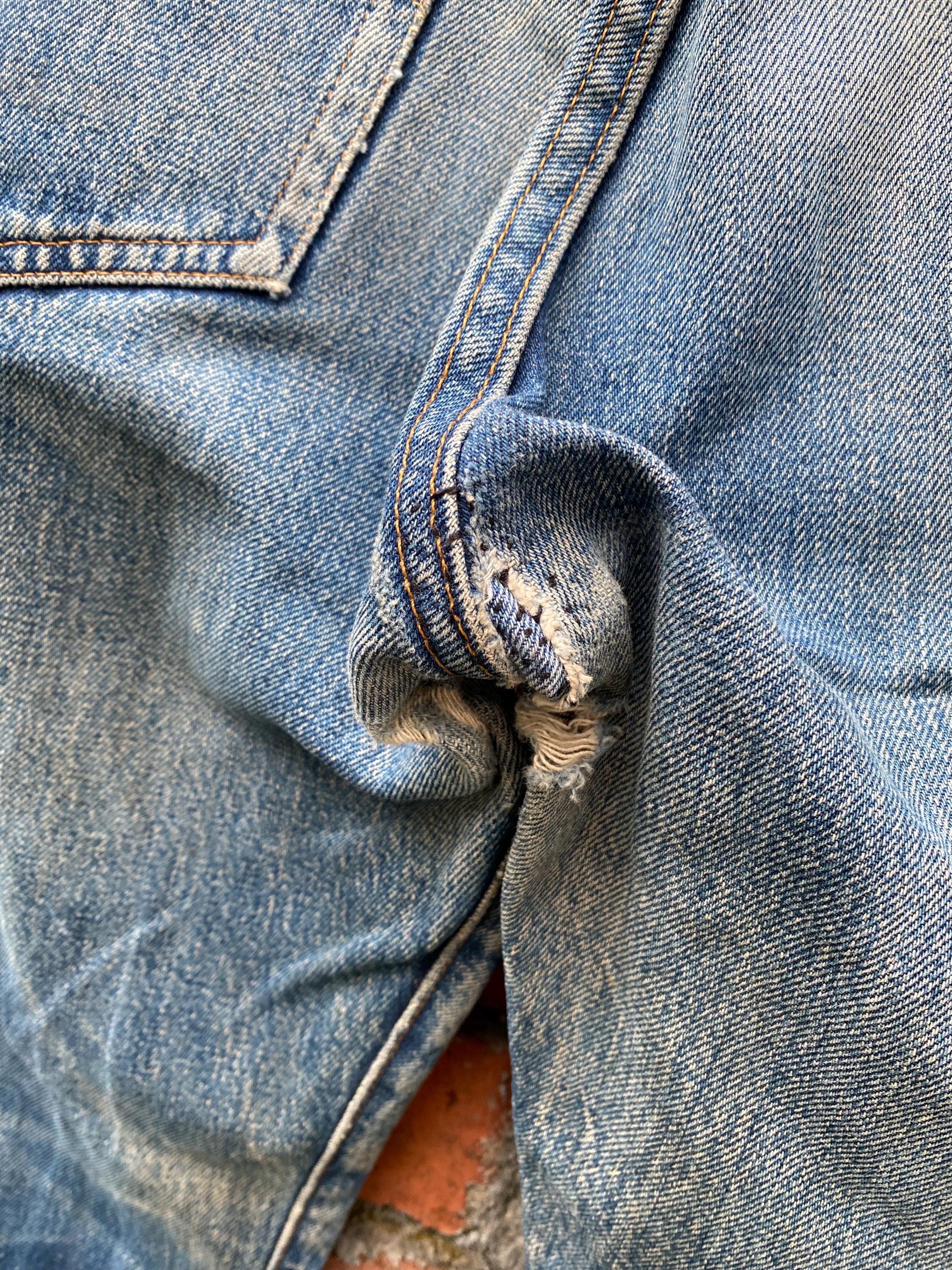 W30x27 Vintage Levi's 501xx Redline Distressed Made in USA - Etsy