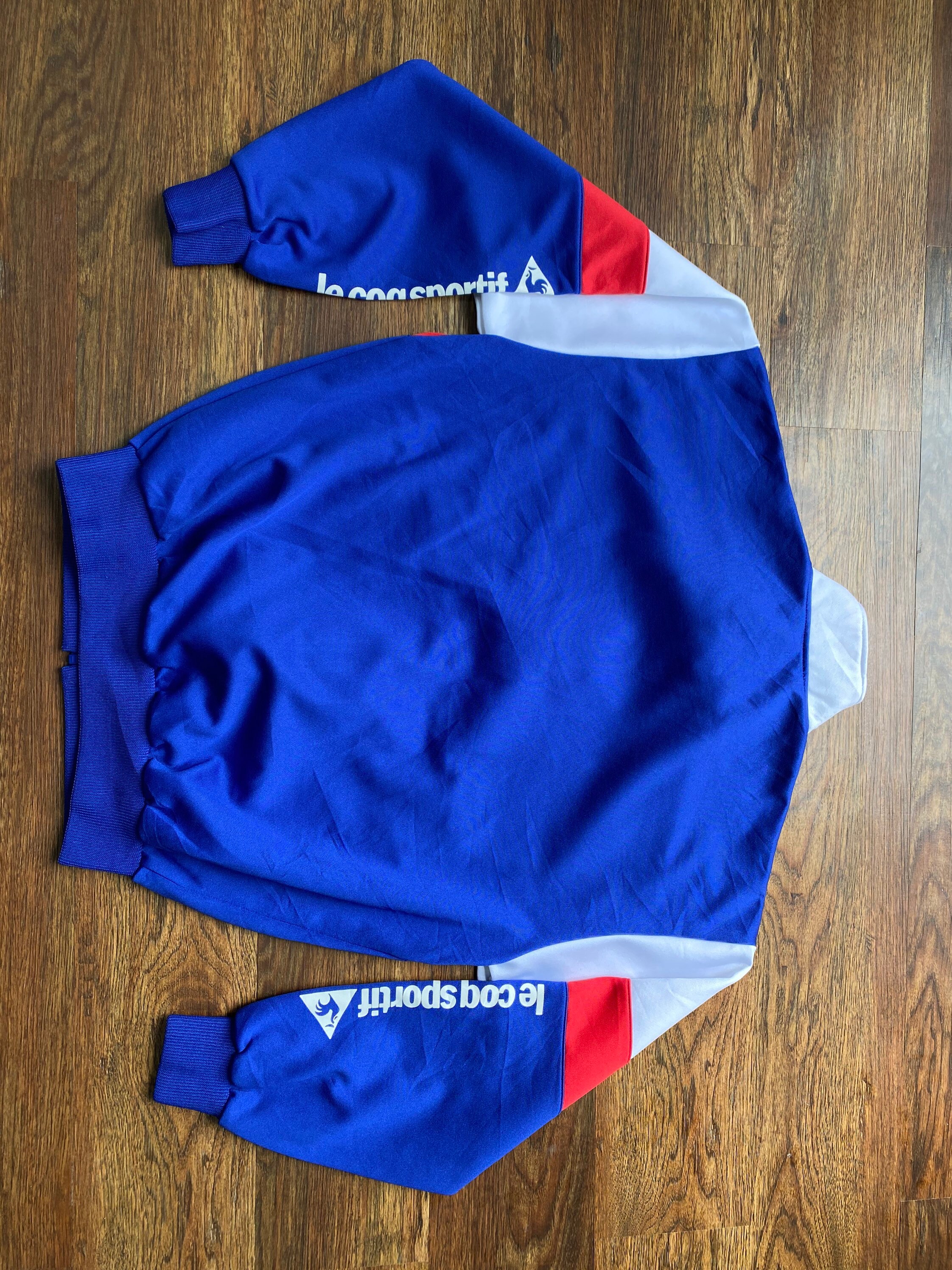 Rara chaqueta de bloque de color le coq sportif de los anos 90 Etsy Mexico
