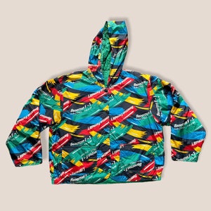 united colors of benetton jacket overprint