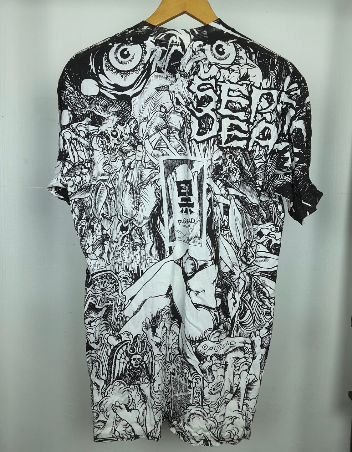 【激レア】Septic Death cap 80s Pushead パスヘッド 激レア】Septic Death cap 80s Pushead パスヘッド - メルカリ