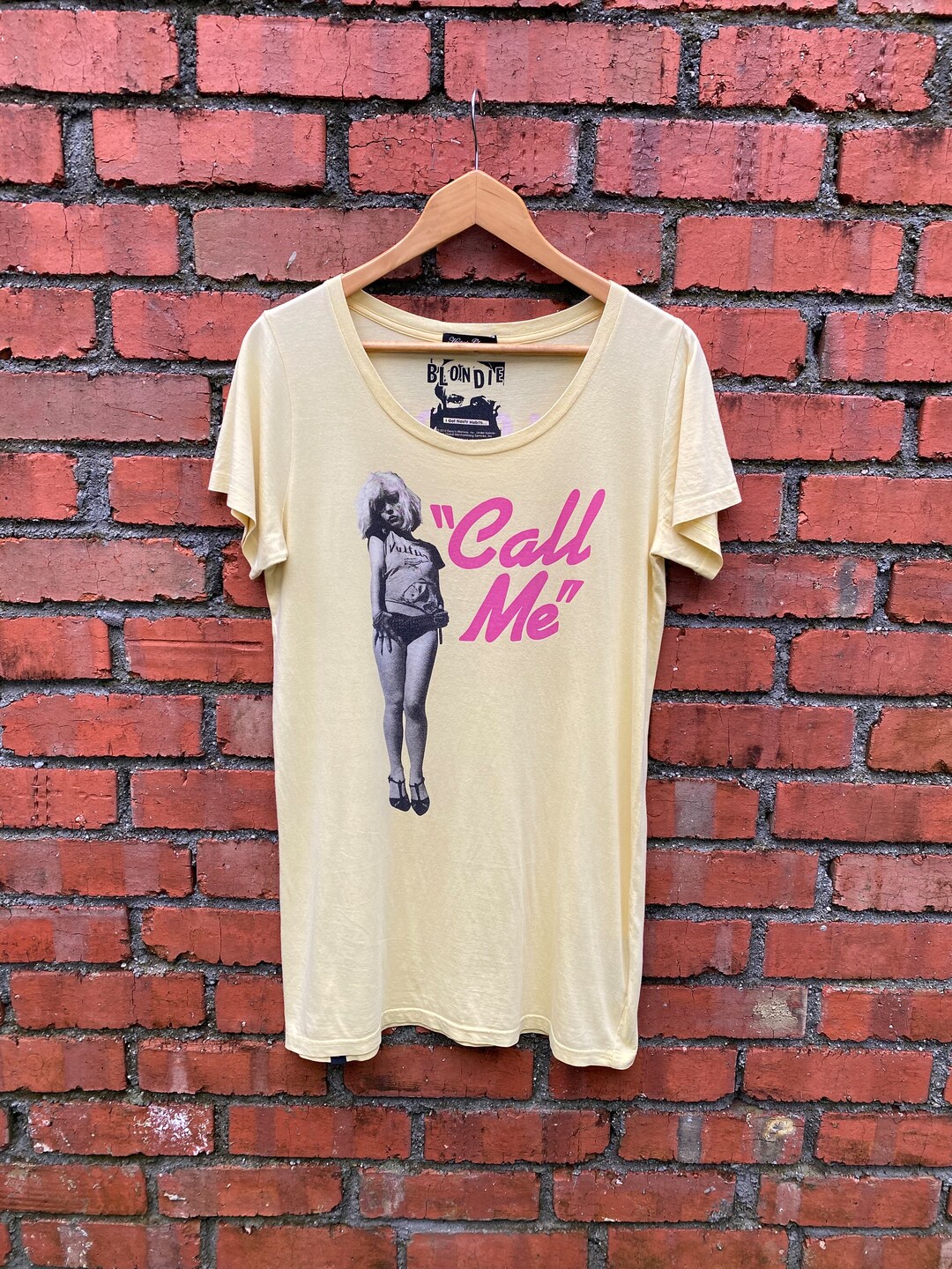 HYSTERIC GLAMOUR BLONDIE Call me Tシャツ HYSTERIC GLAMOUR（ヒステリックグラマー）の「BLONDIE/CALL ME