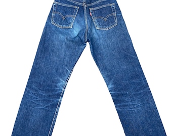 Size 28x30.5 Vintage Levi's 503B LVC Redline Japan Denim
