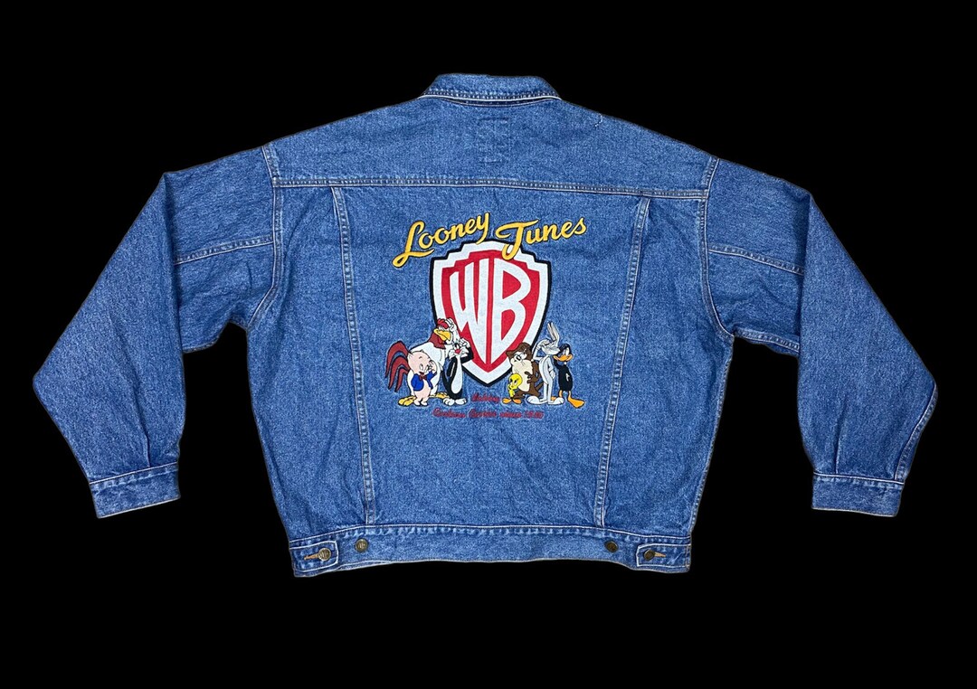 Buy Vintage 90s Looney Tunes Denim Jacket Online in India
